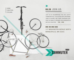 Levi's Commuter Launch 2012-Minneapolis