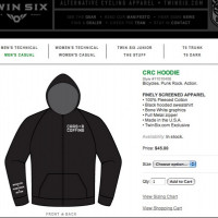 CRC Hoodies Back in Stock @ Twin Six-Nü Design