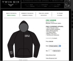 CRC Hoodies Back in Stock @ Twin Six-Nü Design